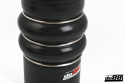 Silicone Hose Black 2-Humps 3,125\'\' (80mm)