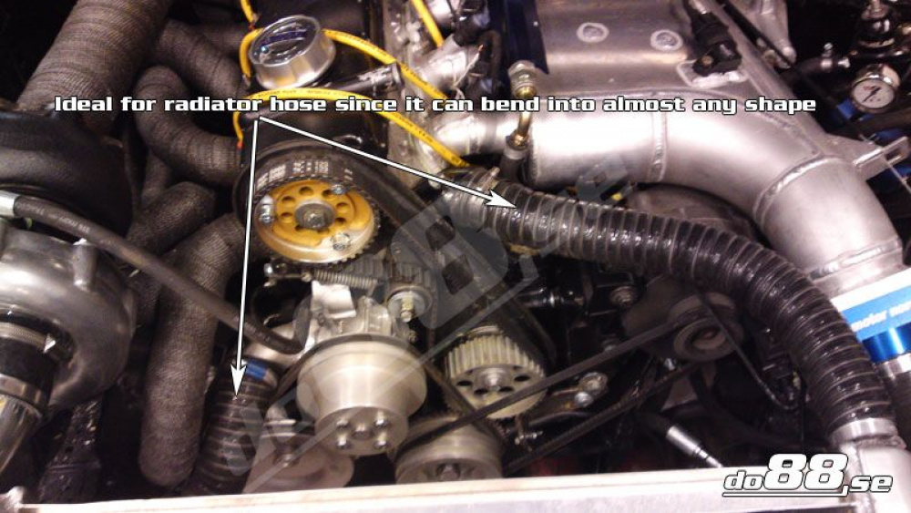 Silicone Hose Black Flexible 0,625\'\' (16mm) Silicone Hose Black Flexible 0,625\'\' (16mm)