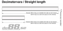 Silicone Hose Black straight length 0,75\'\' (19mm)