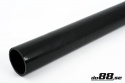 Silicone Hose Black straight length 2,75\'\' (70mm) Silicone Hose Black straight length 2,75\'\' (70mm)
