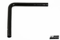 Silicone Hose Black 90 degree long leg 1\'\' (25mm) Silicone Hose Black 90 degree long leg 1\'\' (25mm)