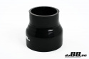 Silicone Hose Black 3,75 - 4,5\'\' (95-114mm)