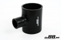 Silicone Hose Black T 3'' + 1''  (76mm+25mm) Silicone Hose Black T 3'' + 1''  (76mm+25mm)