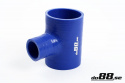 Silicone Hose Blue T 2,5\'\' + 1,25\'\' (63+32mm)