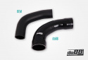 Toyota Yaris GR Pressure pipes for do88 IC, Black hoses Toyota Yaris GR Pressure pipes for do88 IC, Black hoses