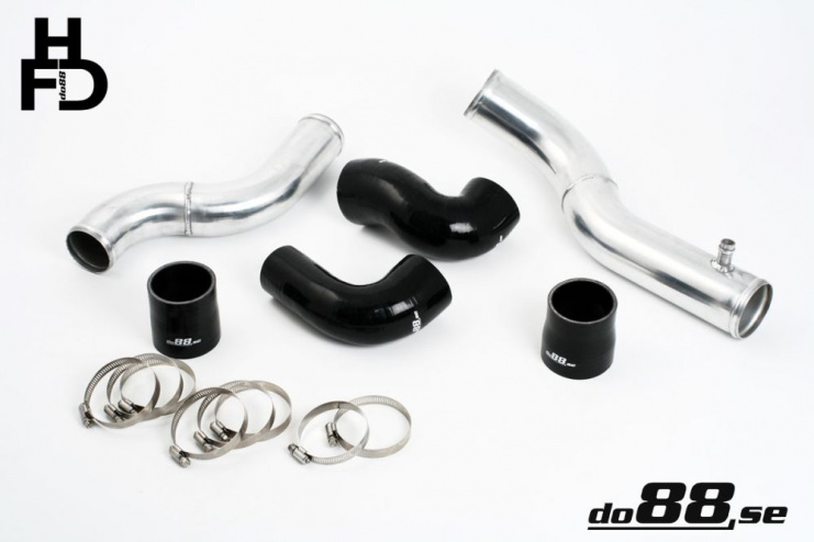 Volvo 7/940 Turbo Top Connection pipe kit in the group By vehicle / Volvo / 740 940, (1985-1998) / 740 1985-1991, 940 without AC at do88 AB (TR-740-B-63r)