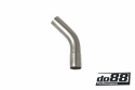 Exhaust pipe steel 45 degree 1,75\'\' (45mm)