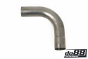 Exhaust pipe steel 90 degree 3,5\'\' (89mm)
