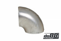 Exhaust pipe steel short elbow 90 degree 3,5\'\' (89mm)