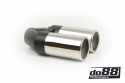Tailpipe Twin Rond 76 Tailpipe Twin Rond 76