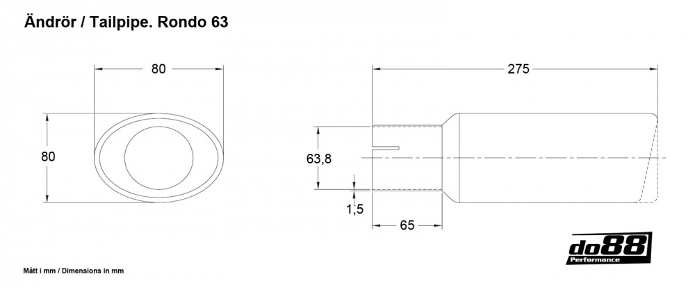 Tailpipe Rondo 63 Tailpipe Rondo 63