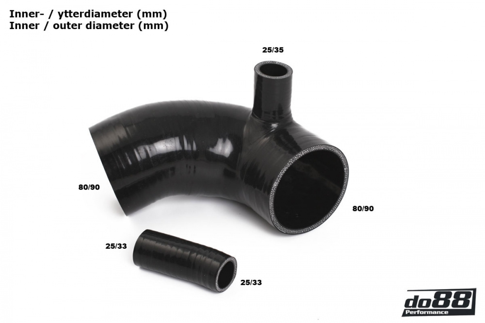 Porsche 964 Turbo Inlet hoses for turbo Porsche 964 Turbo Inlet hoses for turbo