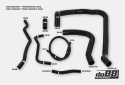 Volvo 740 760 780 940 960 D24 Coolant hoses Black Volvo 740 760 780 940 960 D24 Coolant hoses Black