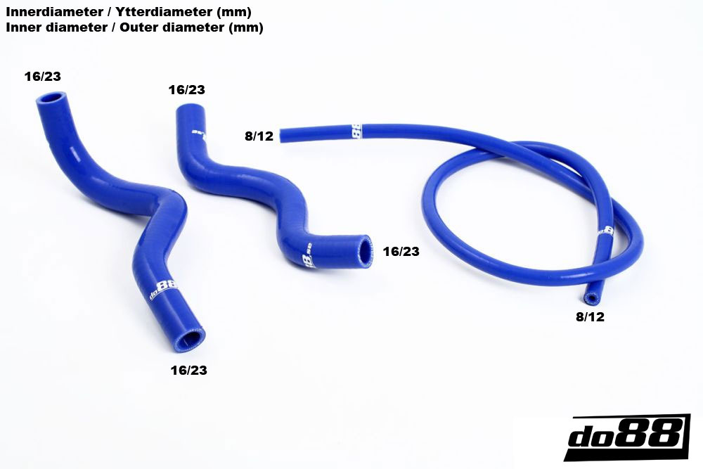 Volvo 240 Coolant hoses complement
