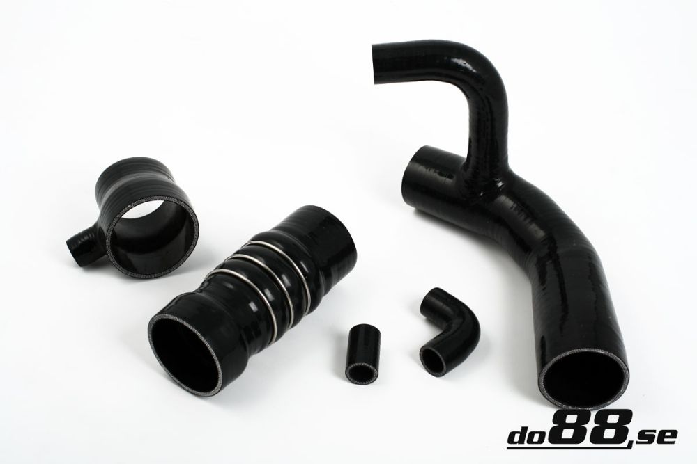 Audi Quattro 20v Pressure hoses Black in the group By vehicle / Audi / UrQuattro, 2.2T 10V & 20V at do88 AB (do88-kit66S)