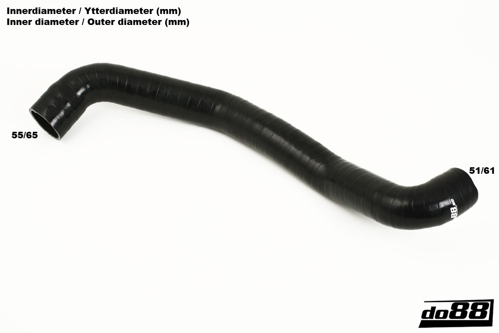 SAAB 9-3 2.2 TiD 98-01 Intercooler to intake manifold hose SAAB 9-3 2.2 TiD 98-01 Intercooler to intake manifold hose